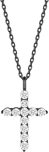 925 Sterling Silver Small Cross Necklace