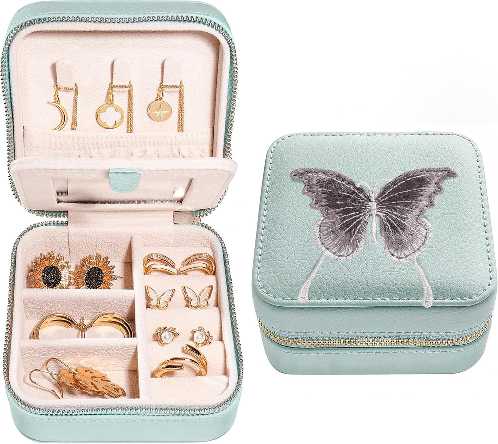 S.Leaf Ladies' Travel Jewelry Box Mini Jewelry Box